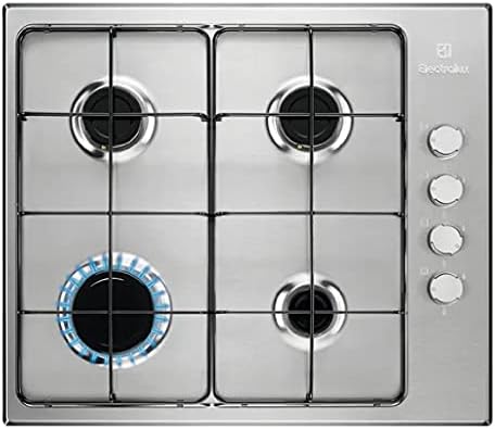  **Electrolux KGS6404SX Gas Hob - 4 Stainless Steel Burners Perfezione Italiana**
| **Electrolux KGS6404SX Gas Cooktop -